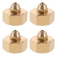 thumbnail image 1 of WHAMVOX 4Jgo Conector Para Manguera De Jardín Dorado Con Material De Y Plástico Resistentes, 1 of 7