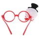 thumbnail image 4 of Gafas rre de Navidad Hombre de Nieve Novedad Anteojos Vacación Lentes de Foto BLESIY Gafas de fiesta de muñeco de nieve, 4 of 8