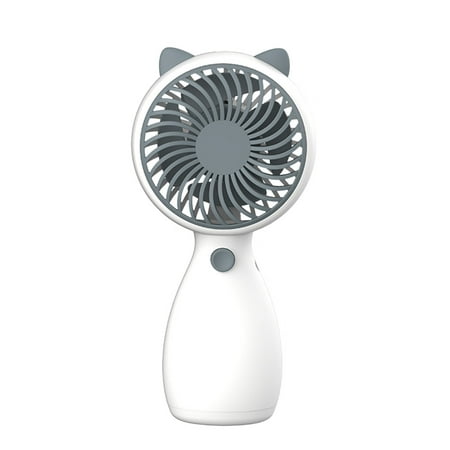 

Jpgif Handheld Small Fan Portable Lanyard Mini Desktop Student USB Charging Fan