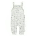 thumbnail image 2 of Modern Moments by Gerber Baby Girl Long Leg Romper With Smocking Detail, Sizes 0/3 Months - 24 Months, 2 of 11