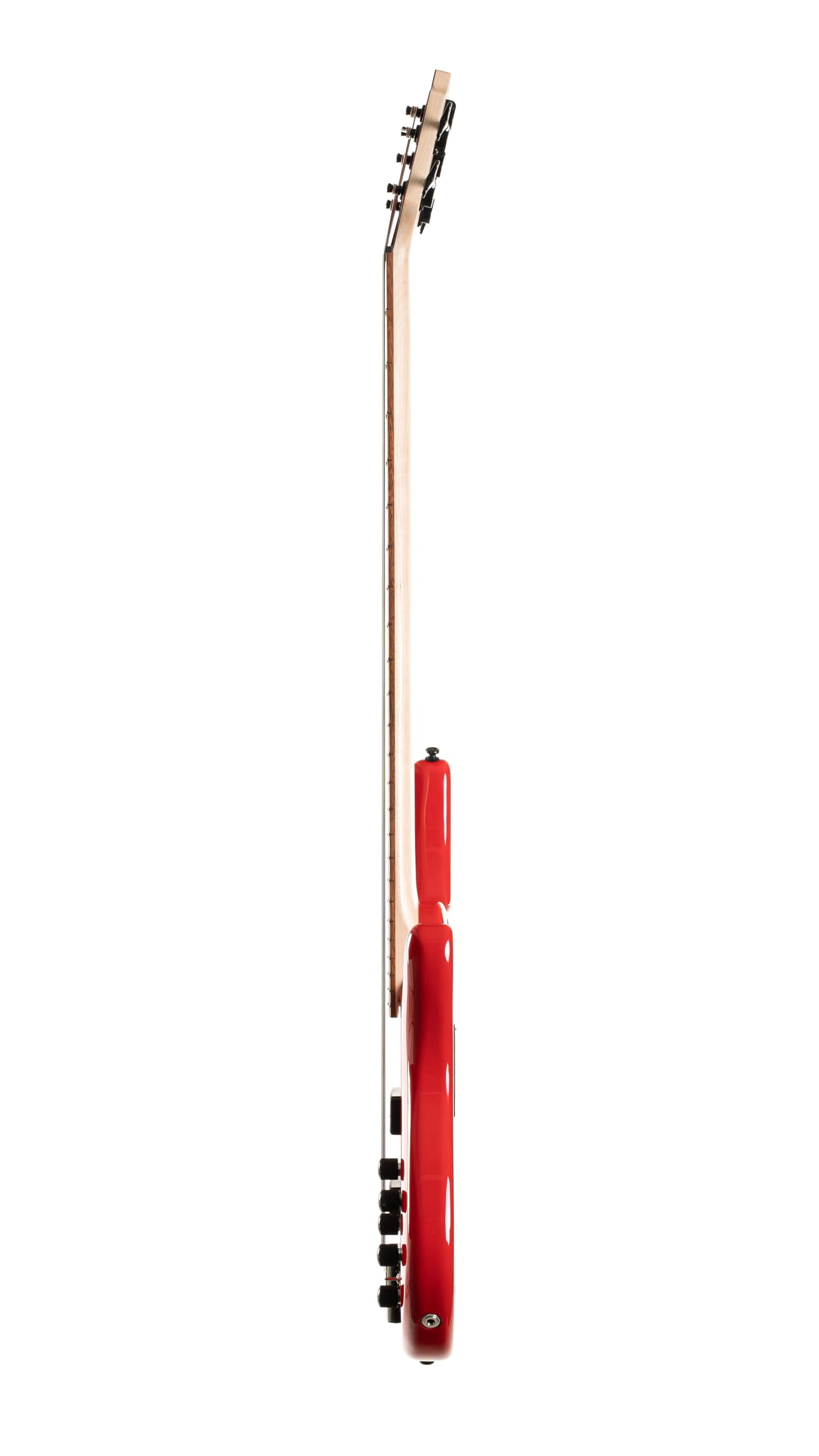 Cort Guitars C5DELUXECRD-U Artisan Series C5 Deluxe 5-String Bass, Candy Red