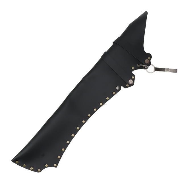 Archery Quiver, PU Leather Vintage Lightweight Holder Bag With Metal Buckle For Outdoor Hunting Target Practicing