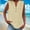 Beige, variant on Juslio Womens Tank Button Solid Color V-Neck Tank Top Casual, Breathable with Pockets Tank Tops