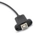 thumbnail image 2 of Xihbxyly Artículos En Liquidación En Oferta para Mujeres Cable de Montaje En Panel + Tornillo Mini Usb de 5 Pines Macho a Usb 2.0 B Hembra, 2 of 5