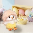 thumbnail image 5 of Little Chick Stuffed Animals, Cute Plush Chicken Toy for Soothing & Relaxation, Easter Chicken Gifts for Boys Girls (Pink), 5 of 5
