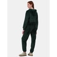 thumbnail image 4 of No Boundaries Faux-Fur Christmas Track Suit, 2-Piece, Women's and Women's Plus, 4 of 4