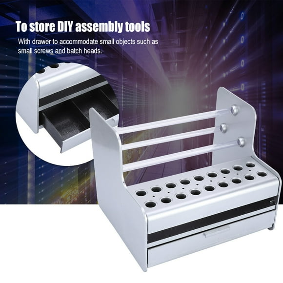 ANGGREK Storage Box, With Small Holes And Drawer DIY Box, For Materials Or Small Tools Storaging Small Tools