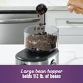 thumbnail image 6 of Mr. Coffee Cafe Grind 18 Cup Automatic Burr Grinder with Removable Bean Hopper and Grind Chamber | Stainless Steel, 6 of 7