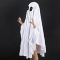 thumbnail image 5 of Hotiary 1-9Y Kids Boys Girls Halloween Ghost Costumes Holiday Dress-up Party Halloween Cloak Outfits, 5 of 7