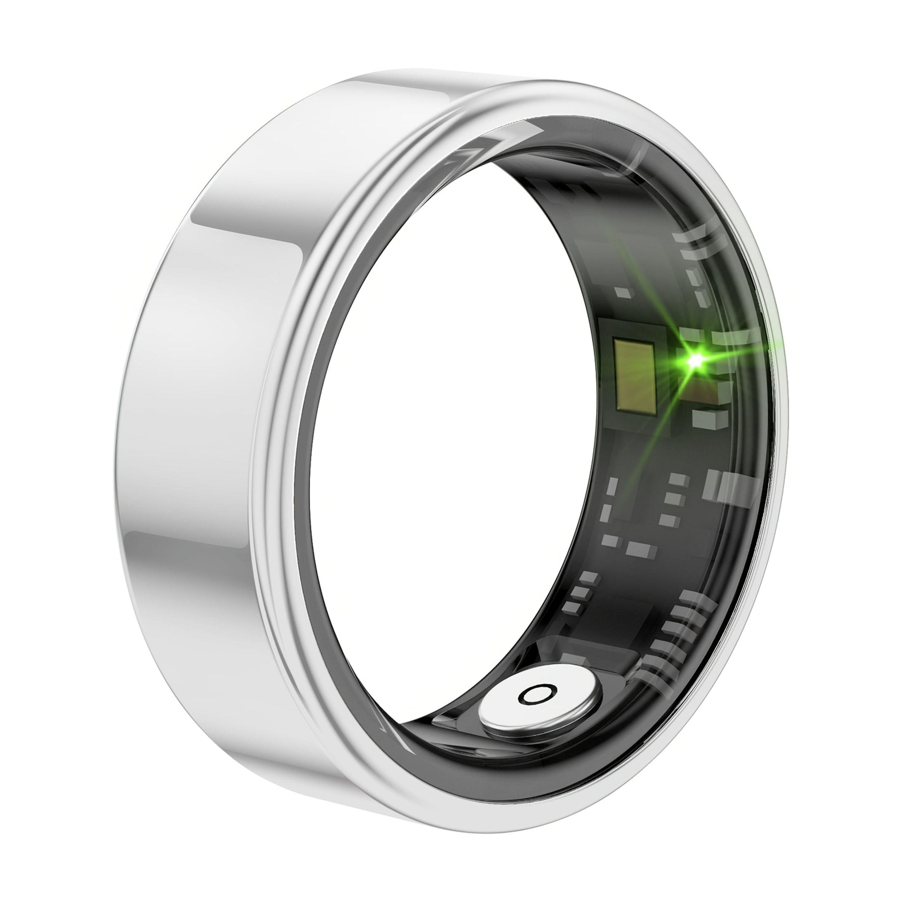 Bague Intelligente 2025 - Suivi Santé, Sommeil, SpO2, Fréquence Cardiaque - Compatible Android IOS