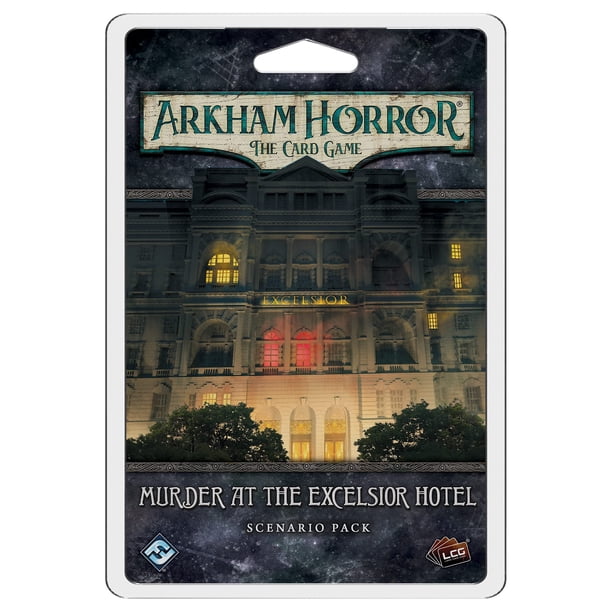 Paquete de escenarios Arkham Horror El juego de cartas Murder Excelsior