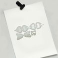thumbnail image 3 of Metal stencil with bow, scrapbooking, album, paper, card, template, embossing, decoration, 3 of 5