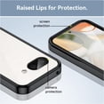 thumbnail image 5 of Case for Google Pixel 9A,Google Pixel 9A Case,Transparent TPU+PC Acrylic Protective Military Grade  Heavy Duty Protection Phone Case for Google Pixel 9A (Black), 5 of 16