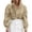 Beige, variant on Ladies Tops and Blouses Solid Color Loose Fashion Hollow Out Long Sleeve Rugby Shirt for Womens,Beige,L