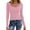 Pink_CS24, variant on Lumtrix Womens Long Sleeve Tops Spring Fall Scoop Neck Ribbed Knit Shirts Slim Fitted Casual Basic Tee T Shirt for Women 2026 White L