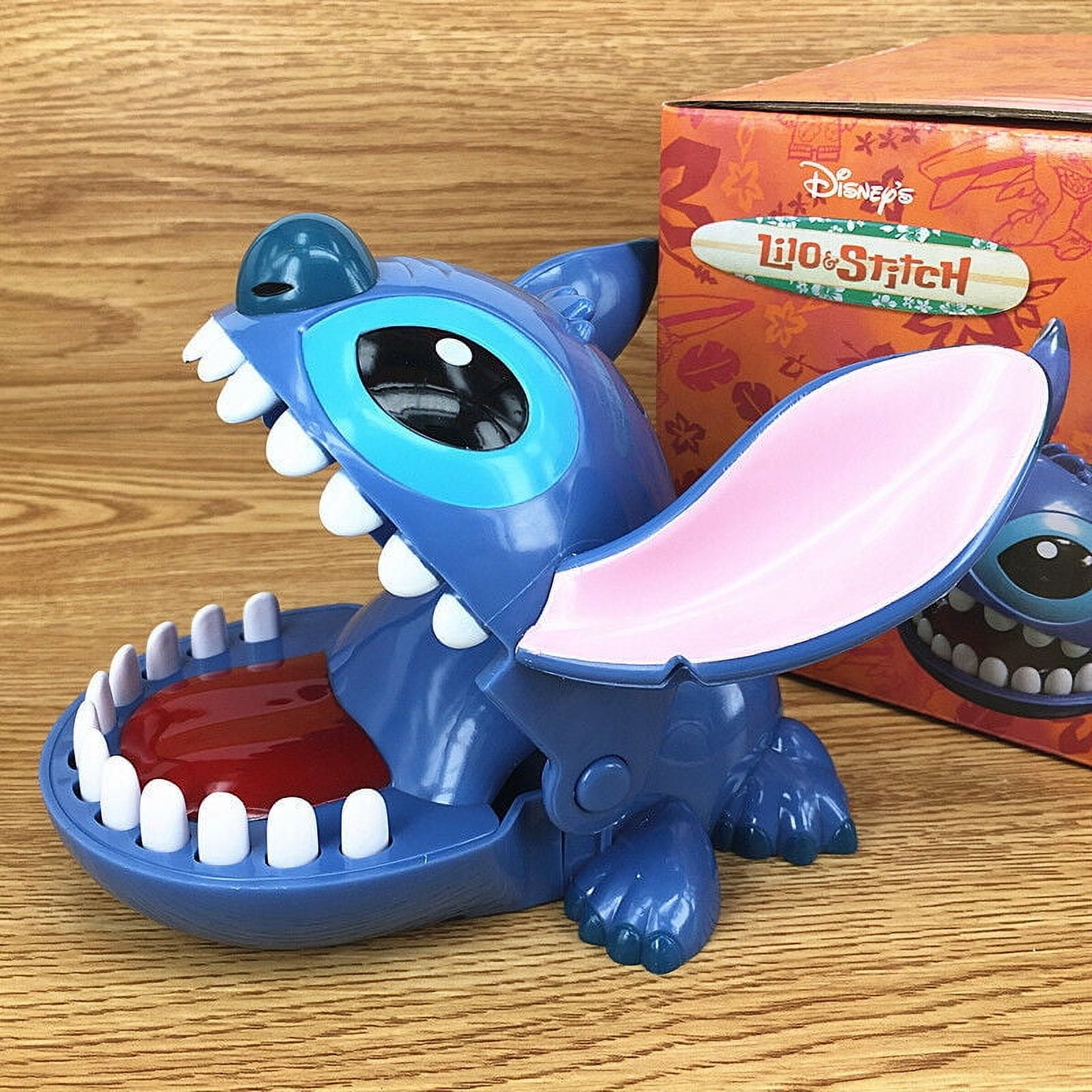 Tricky Stitch Finger Biting Novelty and Gag Toys, ABS Plastic Stitch