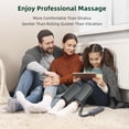 thumbnail image 4 of CINCOM Leg Massager for Circulation Air Compression Calf Massager for Muscles Relaxation FSA/HSA Eligible, Grey, 4 of 9