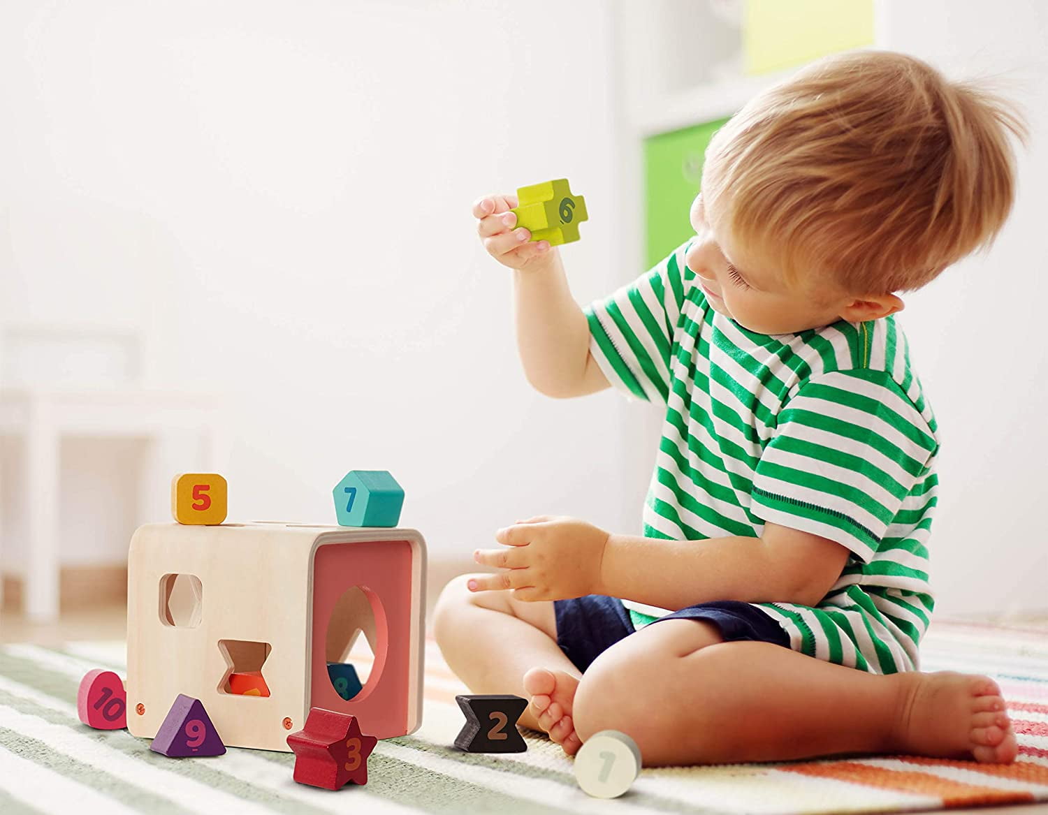 Battat shape sorter cube sales