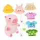 thumbnail image 3 of Carpincho de peluche de juguete de dibujos animados encantador muñeco de peluche de para niños bebés Rosa, 3 of 9