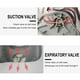 thumbnail image 4 of Mascarilla facial reutilizable Ywbawe, protectora de pintura para seguridad laboral, a prueba de polvo, para protección en entornos de pintura, construcción e industriales., 4 of 8