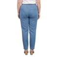 thumbnail image 4 of Turtle Bay New York Women's Lightweight Pull-On Stretch Denim Jeans, Elastic Waist Relaxed Fit Plus Sizes Available, 4 of 10