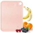 thumbnail image 4 of RBCKVXZ Cutting Boards for Kitchen, 7.2X9.8 Doubles Sided Chopping Board, Large Buckwheat Cutting Boards with Easy-hanging Hole, Pink, 4 of 6