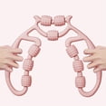 thumbnail image 4 of Daily Mix Store Masseur Bras Jambes 9 Roues Rouleau Musculaire Outil de Massage Relaxation Pince Rouleau Jambes Pince Circulaire pour Gym Extérieur Adultes Femmes, 4 of 8