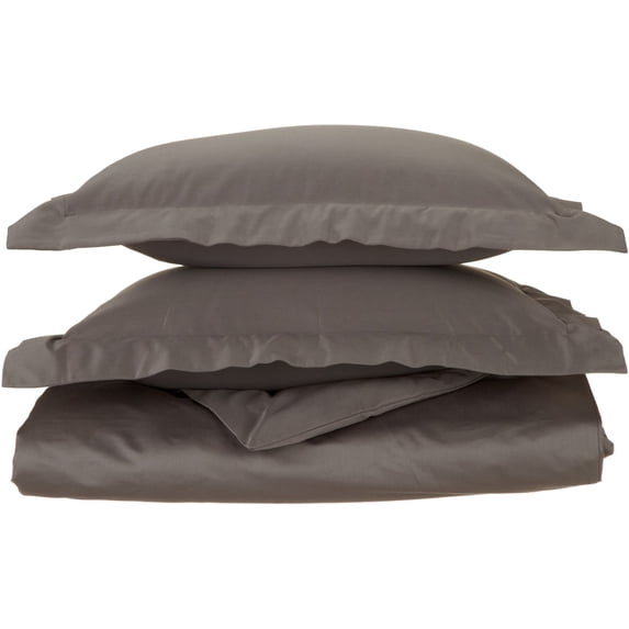 1200-Thread Count 100% Egyptian Cotton Exquisite Solid Duvet Cover Set Gold / Full/Queen