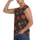 thumbnail image 3 of Fotbe Tomatoes1 Men's Camiseta sin Mangas Estampada para Hombres, Playera Casual para Gimnasio, Entrenamiento, Playa-Small, 3 of 7