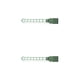 thumbnail image 2 of Bearachild Accesorios para tendedero de ropa Home Hotel Balcón Accesorio de lavandería 8 agujeros Colgador en seco Fix Rod Racks de ropa Verde Verde 2piezas Bearachild CBP159559, 2 of 6