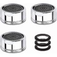 thumbnail image 1 of M20 Faucet Aerator, 3 Pieces Water Saving Faucet Aerator With Stainless Steel Filter, Faucet Water Filter Aerator(20mm Male Thread) Thsinde Banmo, 1 of 4