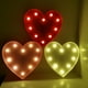 thumbnail image 2 of 2 piezas de coloridas luces LED de amor para boda, fiesta de cumpleaños, 2 of 5