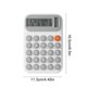 thumbnail image 3 of Calculadora Solar Portátil de Doble Potencia Yxj250721002 Azul Claro Beige Blanco Naranja Botones Grandes Funciones Básicas Avanzadas para Estudiantes Finanzas Uso En Oficina Compacta Ligera, 3 of 6