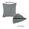 thumbnail image 2 of 17"x 17" Grey Jacquard Decorative Throw Pillow Cover, 2 of 3