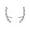 Baguette Cz - Silver, variant on 925 Sterling Silver CZ Ear Climbers Stud Earring, Hypoallergenic Crawler Earrings for Women