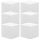 thumbnail image 5 of 6 cubos de espuma lisos sin pintar, cubos en blanco para manualidades y decoración., 5 of 7