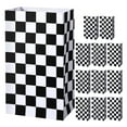 thumbnail image 2 of 12PCS Checkered Racing Party Favor Bags Race Car Treat Bags Paper Goodie Bags Cars Theme Birthday Supplies Decorations, 2 of 10