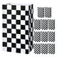 thumbnail image 1 of 12 bolsas de regalo de carreras a cuadros, bolsas de regalo de autos de carreras, contenedores de papel para decoraciones de fiestas temáticas y suministros para fiestas de cumpleaños, 1 of 8