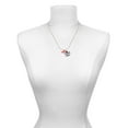 thumbnail image 2 of Delight Jewelry Acrylic Red Cheer Megaphone - Silvertone Senior Class of 2026 Dome Necklace, 18", 2 of 5