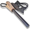 thumbnail image 1 of Best,fire Starter Thick Bushcraft Fire Steel With Handcrafted 20,000 Strikes Traditional Ferro Rod, 1 of 1