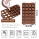thumbnail image 3 of Moldes de silicona, moldes para chocolate, silicona antiadherente de calidad alimentaria para hornear, moldes para mantequilla con diferentes formas., 3 of 6