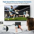 thumbnail image 2 of Adaptador USB 3.0 A Ethernet con C RJ45 Gigabit LAN Red Cableada de 1000 Mbps, Red, para, 2 of 5
