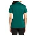 thumbnail image 2 of Yellow Rooster Womens Silk Touch Performance Polo Teal Green S, 2 of 6