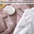 thumbnail image 5 of GARVEE Electric Heated Throw Blanket,50"×60" Flannel Sherpa,5 Heat Settings and 4 Hours Auto Shut Off,Pink, 5 of 8