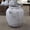 White, variant on Kira Ribbed Amphora-Style Cement Planter