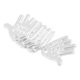 thumbnail image 4 of Colgante de la mano 50 piezas etiqueta hecha a mano con forma de en forma de colgante de plata blanco, 4 of 9