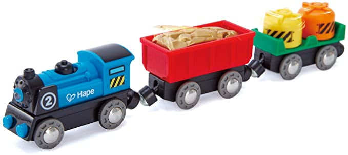 hape battery operated train