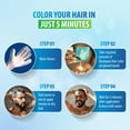 thumbnail image 4 of Nisha Shampoo Based Hair Color, Men & Women 20ML Sachet (10 Sachet in 1 Box), Dark Brown, 4 of 10