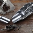 thumbnail image 2 of Cast Aluminum Round Bottom Bar Ice Flour Utility Scoop, Silver 10, 2 of 5