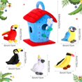 thumbnail image 2 of Peluche Skylety Plush Birds Bird con pajarera, 5 unidades, 2 of 7